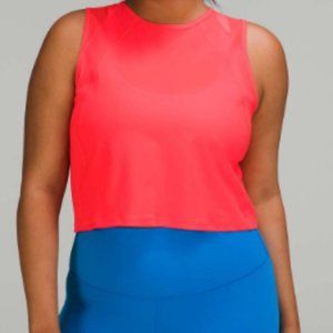 Lululemon - Sculpt Cropped Tank Top, Flare (Size 8)